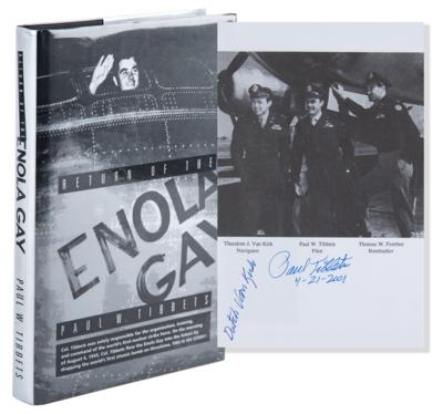 Lot #274 Enola Gay: Tibbets and Kirk Signed Book - Image 1