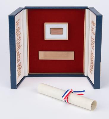 Lot #125 Independence Hall Wood Relic