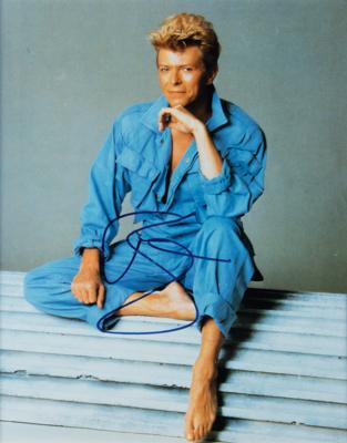 Lot #414 David Bowie Signed Photograph - Image 1