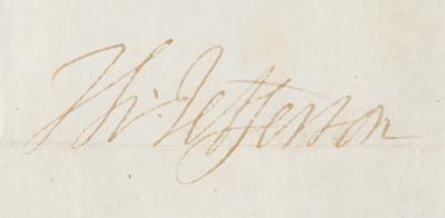 Lot #5 Thomas Jefferson Document Signed as President Commissioning a Lieutenant in the Navy - Image 3