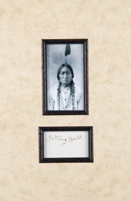 Lot #111 Sitting Bull Signature