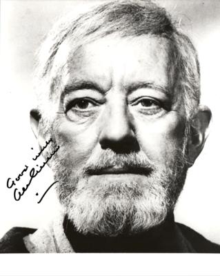 Lot #515 Star Wars: Alec Guinness Signed Photograph - Image 1