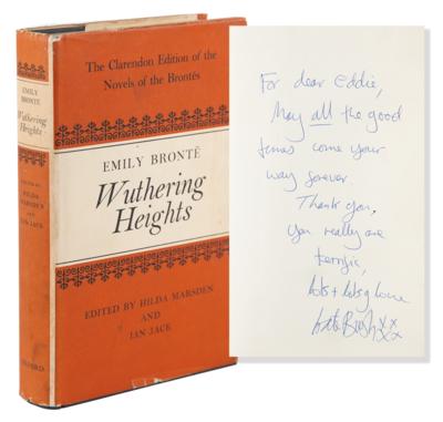 Lot #416 Kate Bush Signed Book - Wuthering Heights