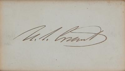 Lot #17 U. S. Grant Signature - Image 2