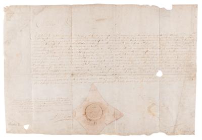 Lot #67 King Charles I Signed 1625 Document - approving officer livery for the arrival of the future queen - Image 2