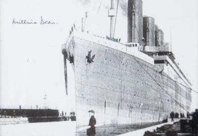 Lot #156 Titanic: Millvina Dean Signed Photograph - Image 2