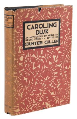 Lot #356 Countee Cullen: Caroling Dusk, An Anthology of Verse by Negro Poets (First Edition) - Image 1