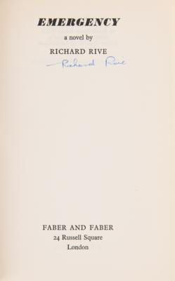 Lot #364 Richard Rive (2) Signed Books - Image 4