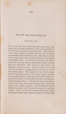 Lot #362 Edgar Allan Poe: 'The Pit and the Pendulum' First Appearance in The Gift (1843) - Image 3