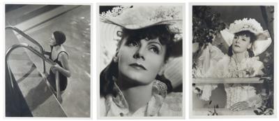 Lot #483 Greta Garbo (3) Original Photographs - Image 1