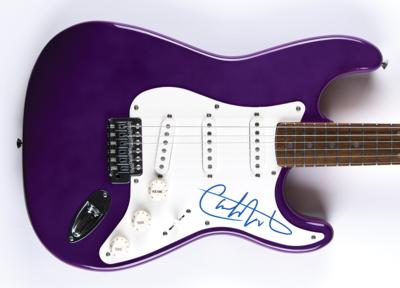 Lot #439 Carlos Santana Signed Electric Guitar