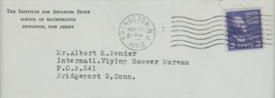 Lot #94 Albert Einstein Typed Letter Signed on the Topic of 'Flying Saucers' -one of two known 'UFO' letters from the theoretical physicist - Image 5