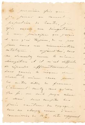 Lot #404 Eugene Ysaye Autograph Letter Signed - Image 2