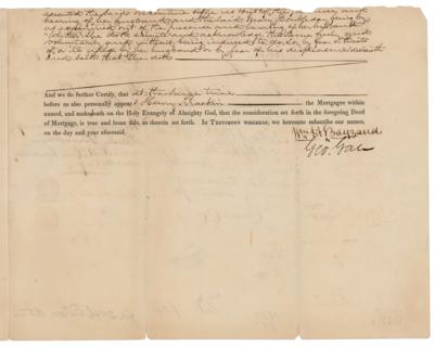 Lot #207 Abner Doubleday Document Signed - Image 2