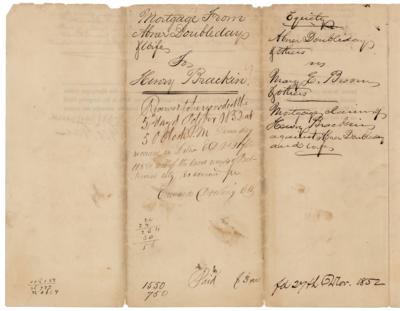Lot #207 Abner Doubleday Document Signed - Image 4