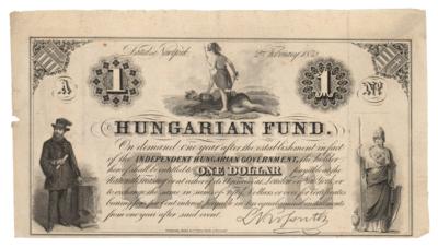 Lot #62 Lajos Kossuth Letter Signed on American Aid for Hungarian Independence - Image 2