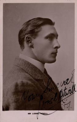 Lot #472 Lionel Atwill Signed Photograph