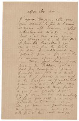 Lot #309 Pierre-Auguste Renoir Autograph Letter