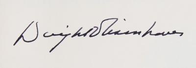 Lot #246 Dwight D. Eisenhower Signed Book - Mandate for Change - Image 2