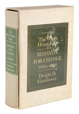 Lot #246 Dwight D. Eisenhower Signed Book - Mandate for Change - Image 3