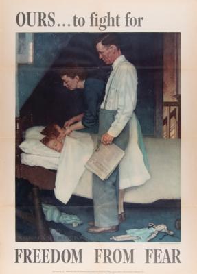 Lot #261 Norman Rockwell Group of (4) 'Four Freedoms' Posters - Image 4