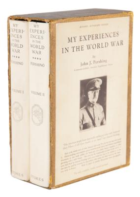 Lot #211 John J. Pershing Signed Book - My Experience in the World War - Image 3