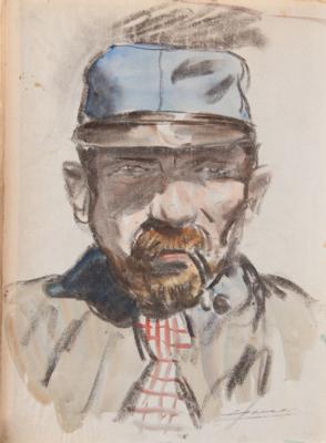 Lot #210 Lucien Jonas (8) Original WWI Drawings in Limited Edition Book Set - Image 9