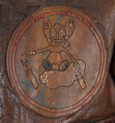 Lot #272 WWII: 15th Air Force B-24 Liberator A-2 Flight Jacket (451st Bombardment Group / 724th Bombardment Squadron) - Image 5