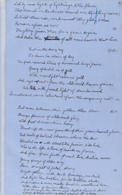 Lot #6108 Victor Hugo: Algernon Swinburne (2) Handwritten Poems Honoring Hugo - Image 5