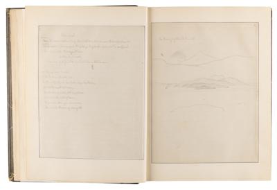 Lot #6147 Robert Louis Stevenson Autograph Manuscript Signed for the Publication of Kidnapped, with Original Drawings - Image 4