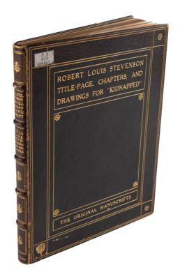 Lot #6147 Robert Louis Stevenson Autograph Manuscript Signed for the Publication of Kidnapped, with Original Drawings - Image 6