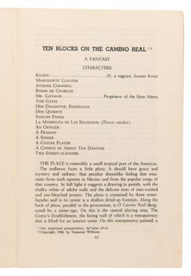 Lot #6158 Tennessee Williams Handwritten Working Draft for 'Ten Blocks on the Camino Real' - Image 10