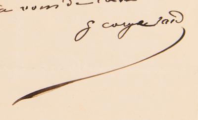 Lot #6136 George Sand Autograph Letter Signed on Frederic Chopin - Image 6