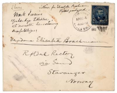 Lot #6080 Samuel L. Clemens Autograph Letter Signed, Quoting a "New Negro Song" while Authorizing Translations - Image 2