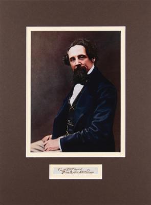 Lot #6089 Charles Dickens Signature - Image 2