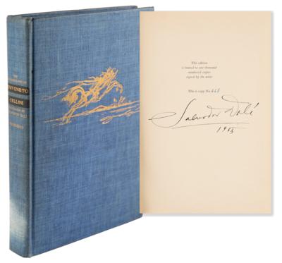 Lot #6006 Salvador Dali Signed Book -