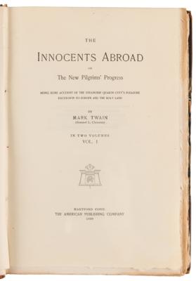 Lot #6078 Samuel L. Clemens Signed Ltd. Ed. Book - The Innocents Abroad - Image 6