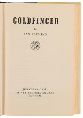 Lot #6095 Ian Fleming Signed Book - Goldfinger (First Edition) - Image 5