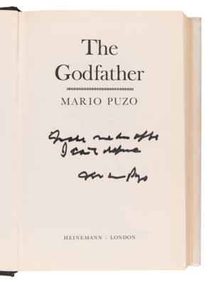 Lot #6131 Mario Puzo Signed Book - The Godfather - With Quote: "Make me an offer I can't refuse" - Image 4