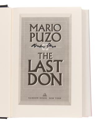 Lot #6198 Mario Puzo Signed Book - The Last Don - Image 4