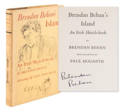 Lot #6160 Brendan Behan Signed Book - Brendan Behan's Island - Image 1