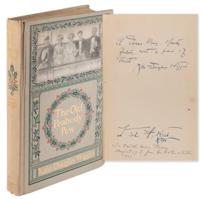 Lot #6207 Kate Douglas Wiggin Signed Book - The