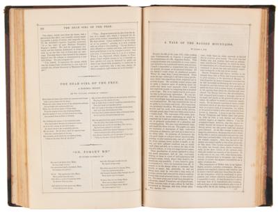 Lot #6129 Edgar Allan Poe: First/Early Appearances of 'A Tale of the Ragged Mountains,' 'Marginalia,' 'Annabel Lee,' and Others - Image 3