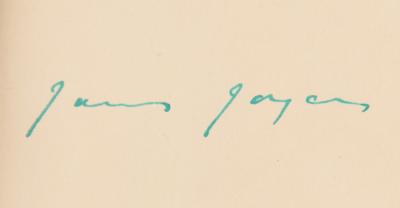 Lot #6112 James Joyce Signed Ltd. Ed. Book - Finnegans Wake - Image 2