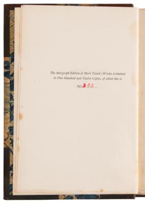 Lot #6082 Samuel L. Clemens Signed Ltd. Ed. Book - The Innocents Abroad - Image 5