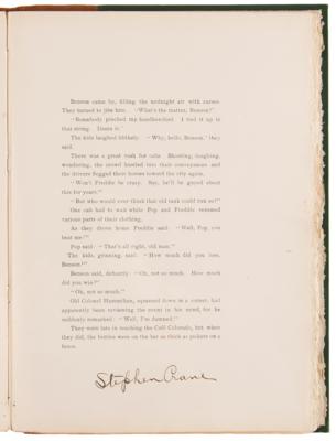 Lot #6084 Stephen Crane Signed Ltd. Ed. Book - The Lanthorn Book - Image 4