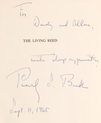 Lot #6074 Pearl S. Buck Hand-Corrected and Signed Typed Draft for The Living Reed - Image 8