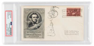 Lot #7294 W. C. Handy Signed Commemorative Cover