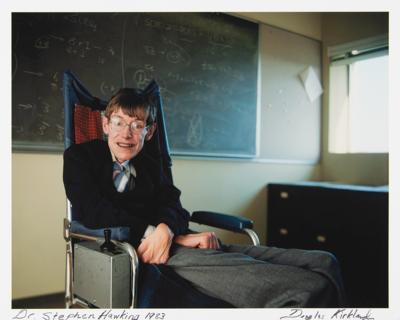 Lot #7081 Stephen Hawking Signature - Image 3