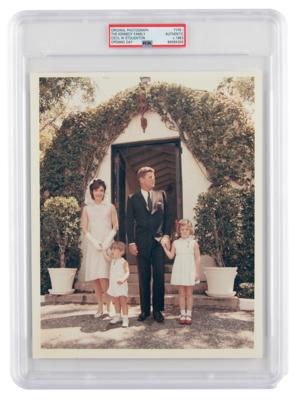Lot #7030 Kennedy Family Original 'Type I' Photograph by Cecil Stoughton - Image 1